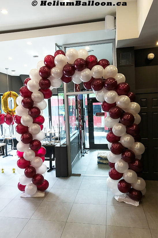03-Balloon-Arch-6-8-feet-latex-balloons-decoration-outdoor-indoor-Montreal-delivery-Arche-de-ballons-6-8-pieds-decorations-Livraison-Montreal