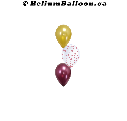 Faites votre bouquet de ballons -CONFETTIS (Sélectionnez vos couleurs)