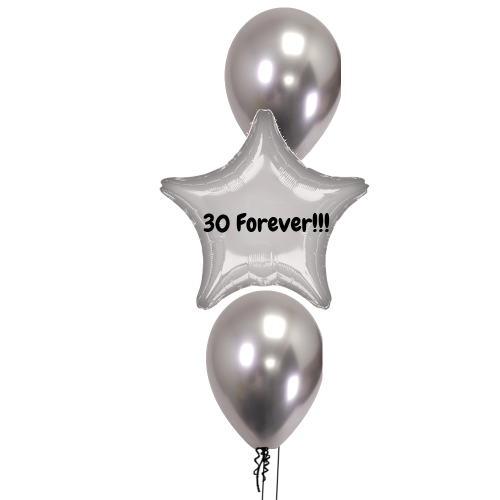 Personalized Star Balloon - Table Bouquet ( Colors Available )