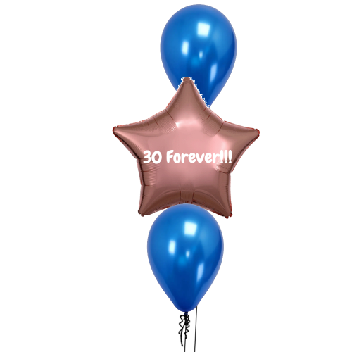 Personalized Star Balloon - Table Bouquet ( Colors Available )