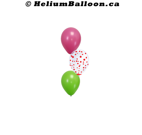 Make Your Own Balloon Bouquet - CONFETTIS - (Choose your Colors)