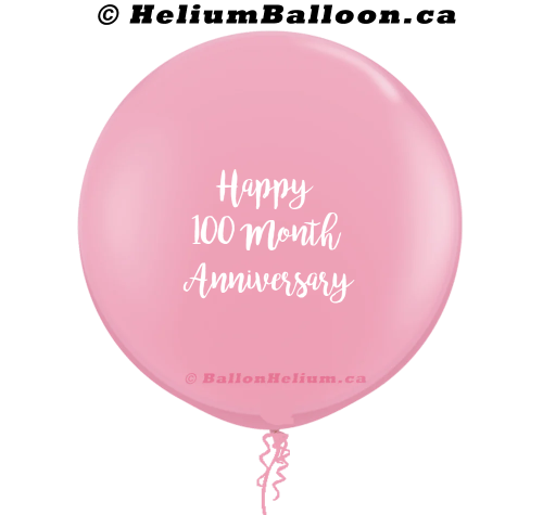 Créez votre propre ballon en latex personnalisé 24" avec votre texte personnalisé - Choisissez votre couleur