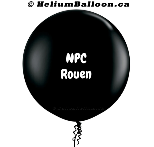 Créez votre propre ballon en latex personnalisé 24" avec votre texte personnalisé - Choisissez votre couleur