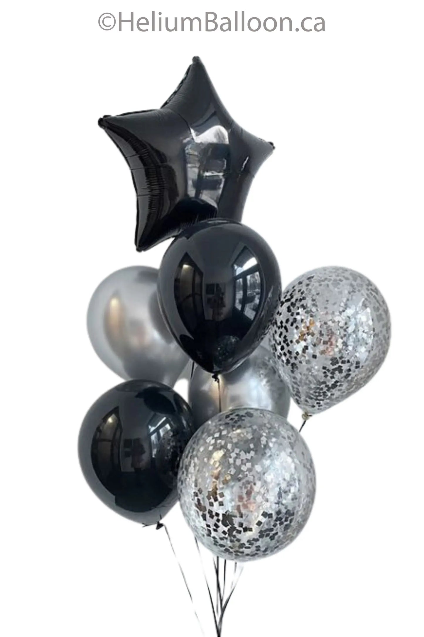 Make-Your-Own-Balloon-Bouquet-With-Star-Balloon-And-Confettis-_Choose-your-Colors-silver