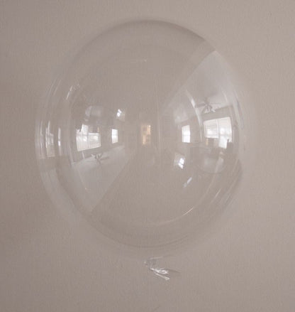 Individual Round Clear Balloon