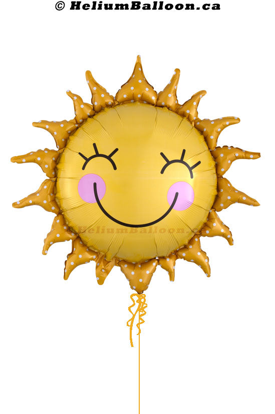 24519_Super_Sunshine_Sun_helium_balloon_Montreal_delivery-Livraison_bouquets_de_ballons_Helium_Montreal