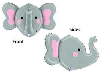 Balloon Dimentionsal shape Elephant 34"