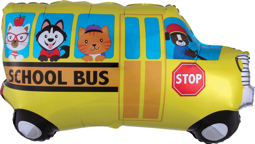 Ballon d'autobus scolaire 30 pouces