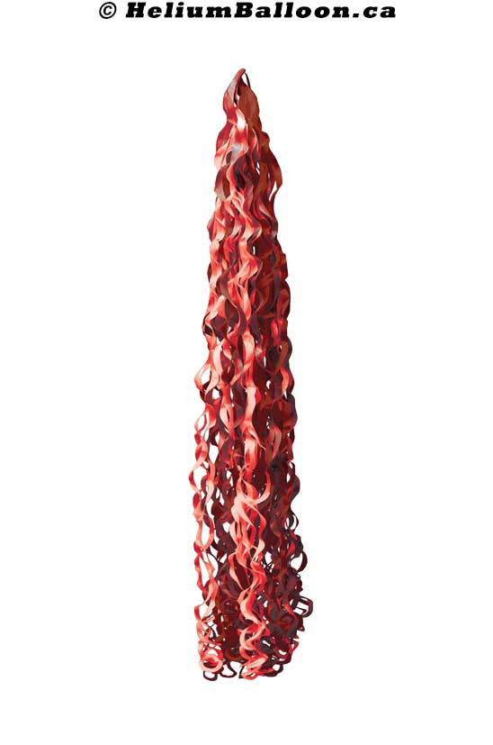 Paper Balloon Tail - Red