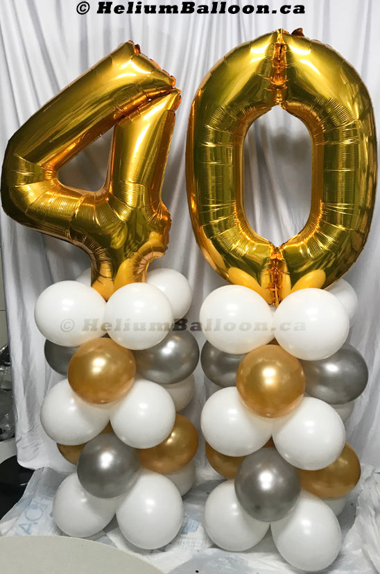 Number 10 helium deals balloon