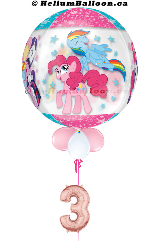 Bubble Unicorn Pony ( Age 1 to 9 Optional )