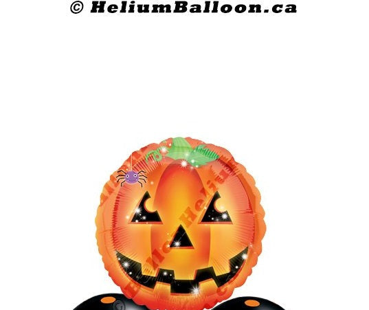 Halloween-Pumpkin-helium-balloon-Montreal-delivery-Livraison-bouquets-de-ballons-Helium-Montreal-Ballon-citrouille-Halloween