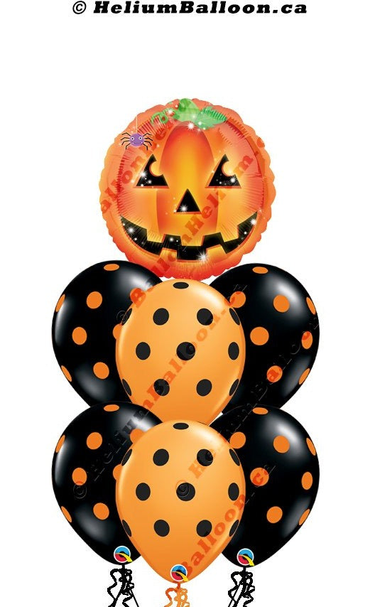 Halloween-Pumpkin-helium-balloon-Montreal-delivery-Livraison-bouquets-de-ballons-Helium-Montreal-Ballon-citrouille-Halloween