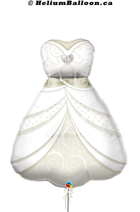 Bride Wedding Dress Balloon 38 inches