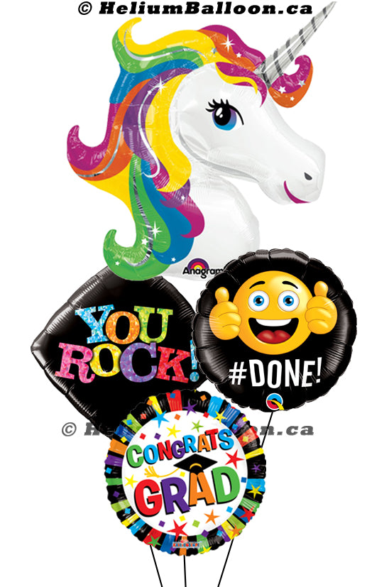 Bouquet Super Unicorn Graduation