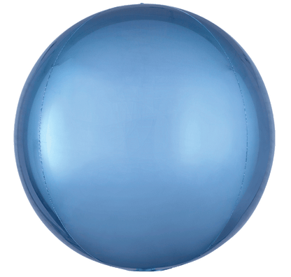 Personalized Sphere Shaped Metallic Balloon 17'' ( Colors Available )