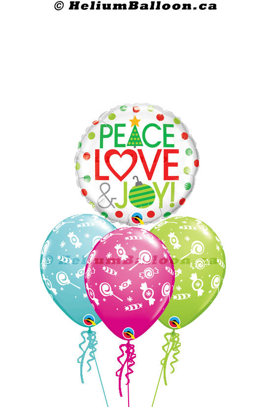 Peace-Love-Joy-Christmas-helium-balloon-Montreal-delivery-Livraison-bouquets-de-ballons-Helium-Montreal-paix-joie-amour-noel