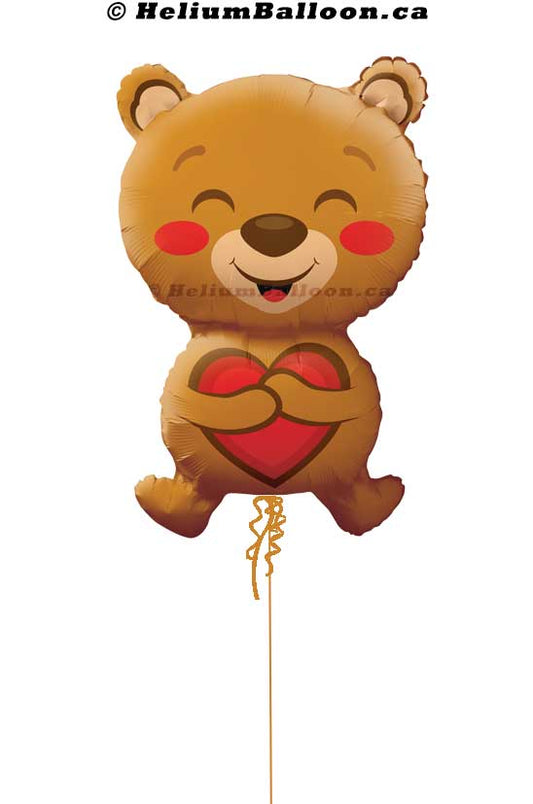 Super-Love-Bear-Valentine-helium-balloon-Montreal-delivery-Livraison-bouquets-de-ballons-Helium-Montreal-Ballon-Amour-Ours-Saint-Valentin