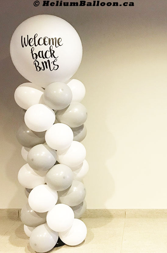Personalized-Balloon-Column-7-feet-latex-balloons-decoration-outdoor-indoor-Montreal-delivery-Colonnes-de-ballons-Personalises-7-pieds