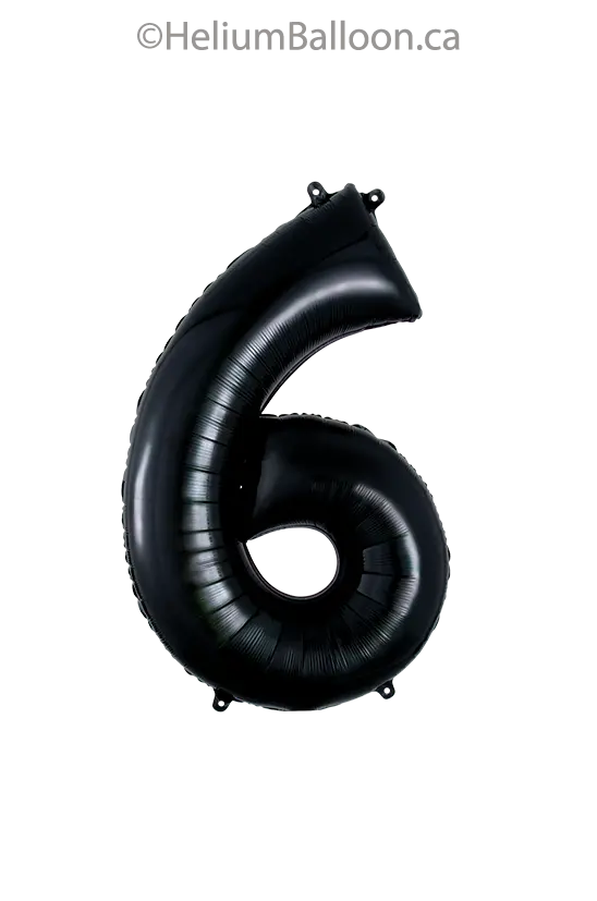30145-6-Black_34_inches_Helium_Balloon_Bouquets_Delivery_Montreal_Bouquets_Ballon_Chiffre_6_Noir_34_pouces_Livraison_Bouquets_ballons_montreal