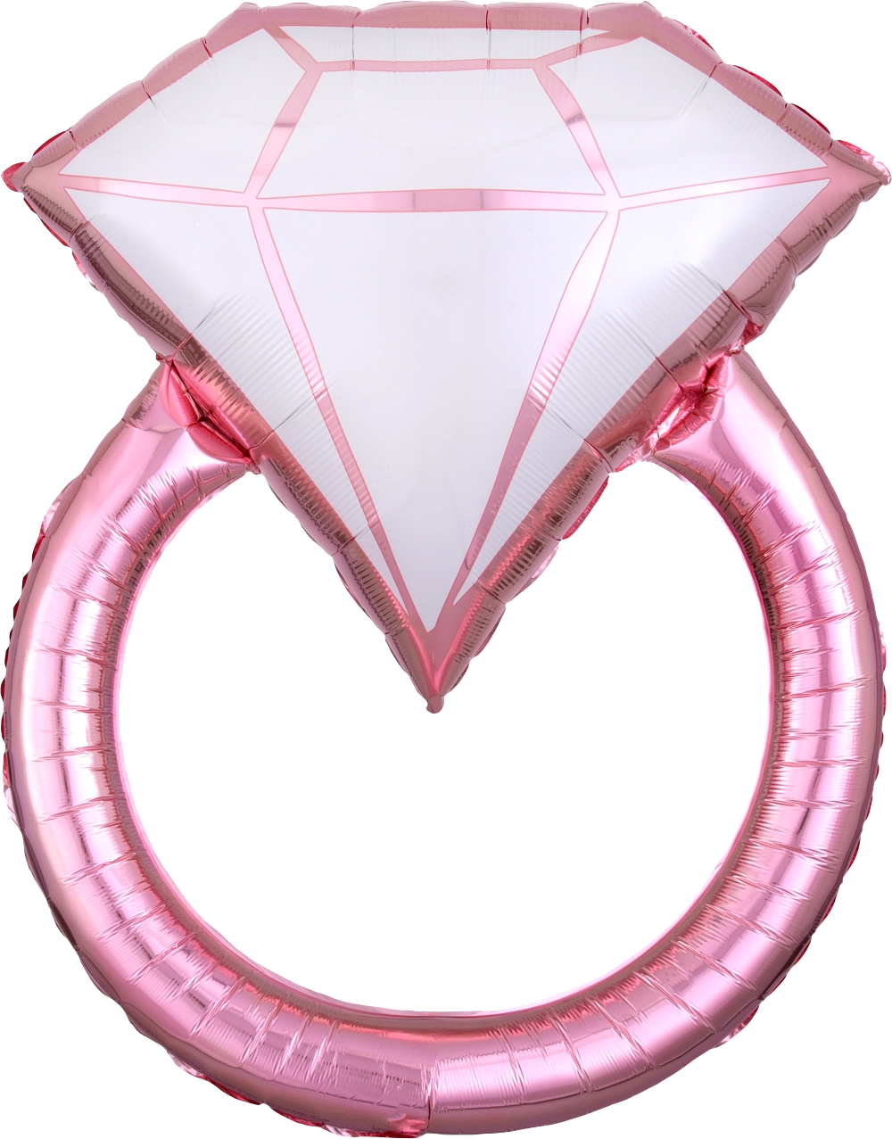 Super Blush Wedding Ring helium balloon delivery montreal ballon livraison montreal