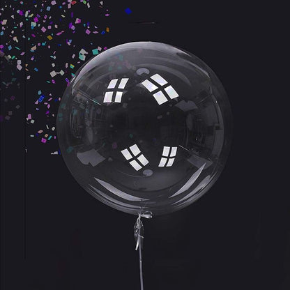 Individual Round Clear Balloon
