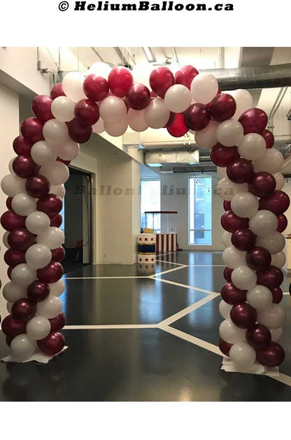 Balloon-Arch-8-8-feet-latex-balloons-decoration-outdoor-indoor-Montreal-delivery-Arche-de-ballons-8-8-pieds-decorations-Livraison-Montreal