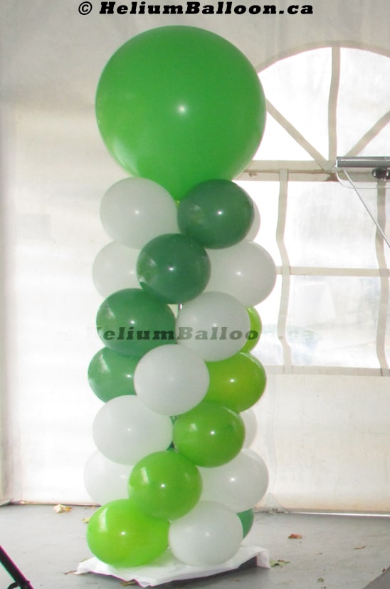 Balloon-Column-7-feet-latex-balloons-decoration-outdoor-indoor-Montreal-delivery-Colonnes-de-ballons-7-pieds-decorations-Livraison-Montreal