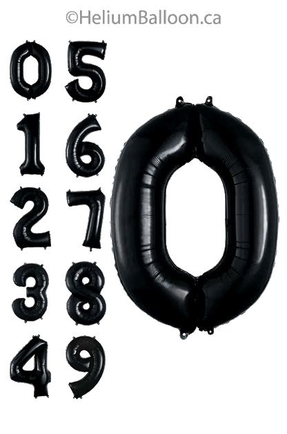 Black-Number_0_to_9_34_inches_Helium_Balloon_Bouquets_Delivery_Montreal_Bouquets_Ballon_Chiffre_Noir_0_a_34_po_Livraison_Bouquets_ballons_Montreal
