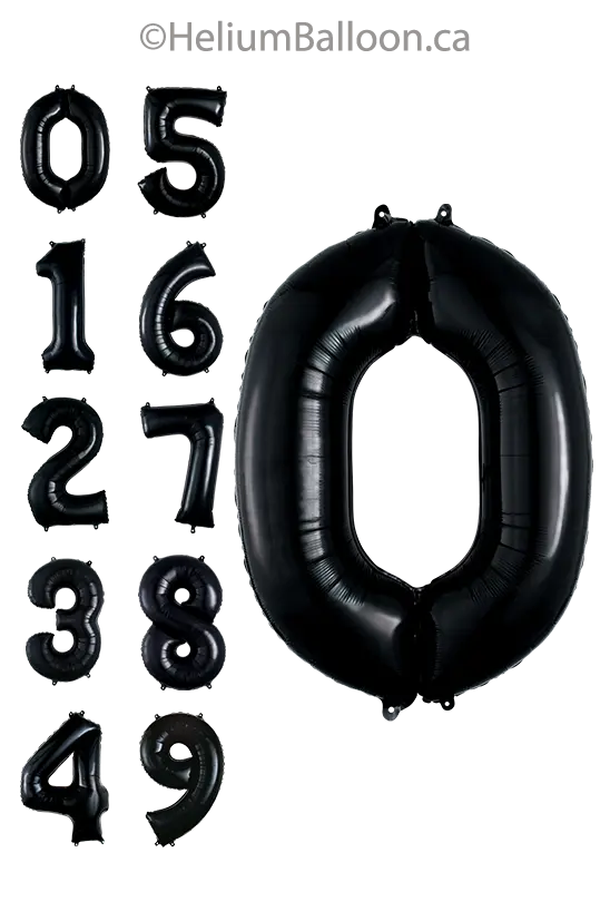 Black-Number_0_to_9_34_inches_Helium_Balloon_Bouquets_Delivery_Montreal_Bouquets_Ballon_Chiffre_Noir_0_a_34_po_Livraison_Bouquets_ballons_Montreal