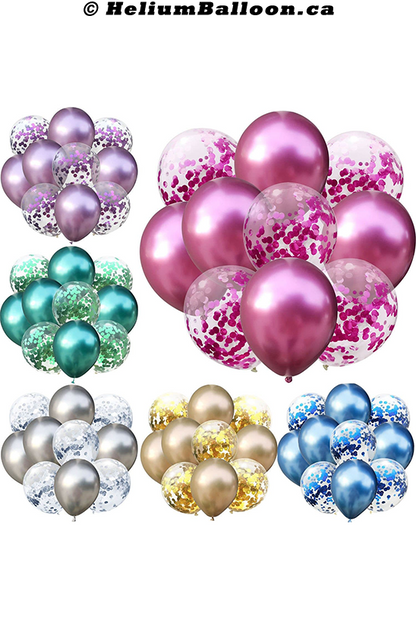 Bouquet-confetti-chrome-helium-balloon-Montreal-delivery-Livraison-bouquets-de-ballons-Helium-Montreal