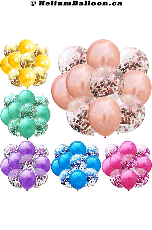 Make Your Own Helium Balloon Bouquets Online For Delivery Montreal ...