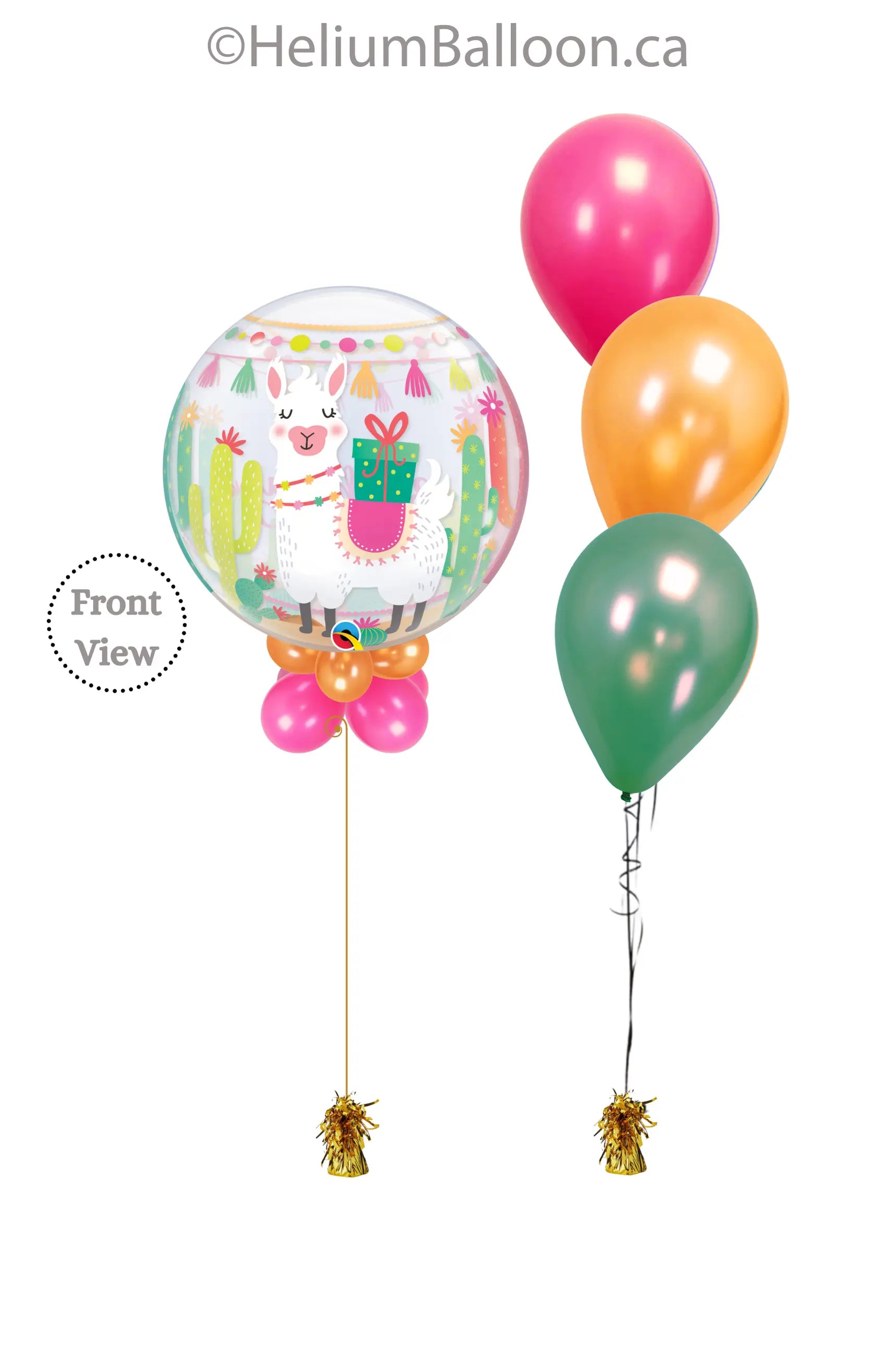 Happy Birthday Balloon Pack - Lama