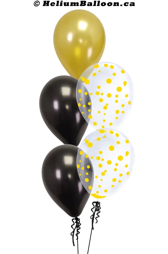 Make Your Own Bouquet CONFETTIS Latex Colors 11 inches Helium Balloon