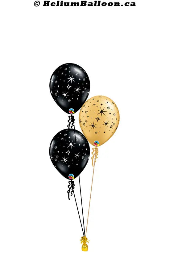 Helium-balloons-chic-gold-black-sparkles-montreal-delivery-heliumballoon.ca-Ballons-helium-dore-noir-etoiles-livraison-montreal-3-ballons-ballonhelium.ca