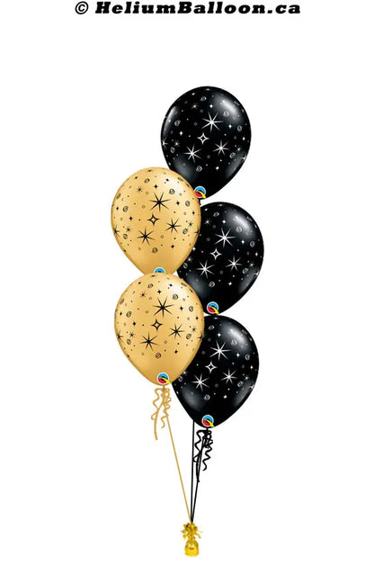    Helium-balloons-chic-gold-black-sparkles-montreal-delivery-heliumballoon.ca-Ballons-helium-dore-noir-etoiles-livraison-montreal-5-ballons-ballonhelium.ca
