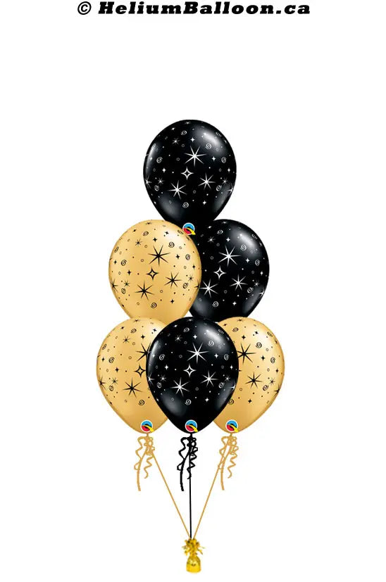 Helium-balloons-chic-gold-black-sparkles-montreal-delivery-heliumballoon.ca-Ballons-helium-dore-noir-etoiles-livraison-montreal-6-ballons-ballonhelium.ca
