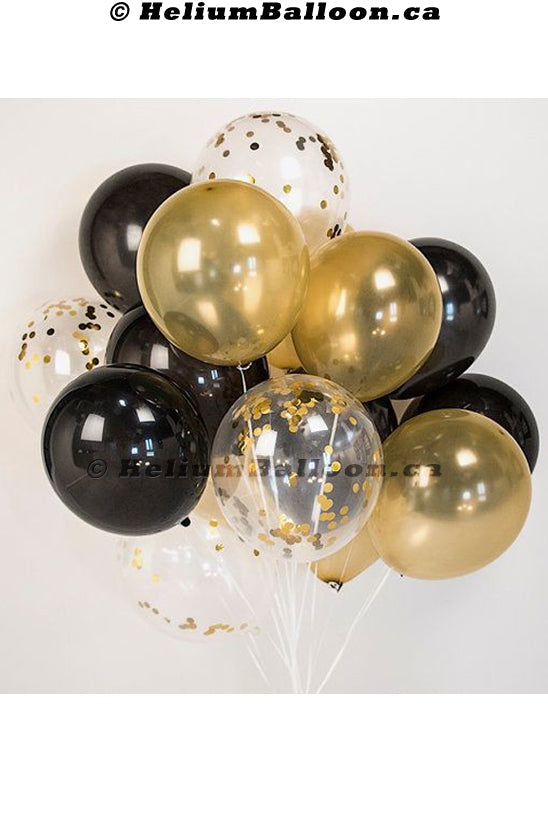 Helium-confetti-Balloon-black-gold-glam-Balloon-Bouquet-montreal-delivery-lilac-bouquet-de-ballons-noir-or-helium-montreal-confetti-ballon-hélium-livraison-Helium-Balloon-Bouquet-montreal-delivery