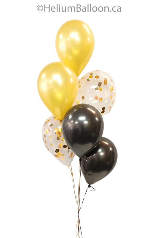 Helium-confetti-Balloon-black-gold-glam-Balloon-Bouquet-montreal-delivery-lilac-bouquet-de-ballons-noir-or-helium-montreal-confetti-ballon-hélium-livraison-Helium-Balloon-Bouquet-montreal-delivery