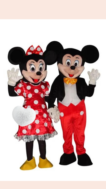 Location Mascotte Mickey & Minnie Mascot Rental Montreal