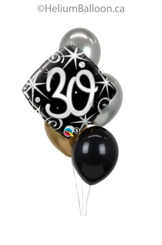 age-30-ballon-de-fete-helium-balloon-bouquet-black-gold-silver-noir-or-argent