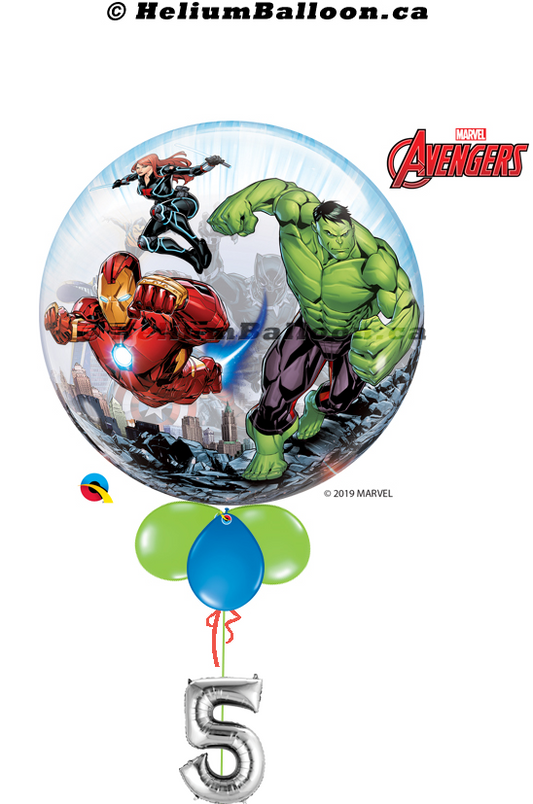 Bubble Avengers ( Age 1 to 9 Optional )