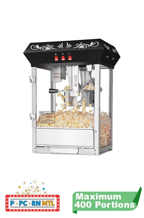 black-machine-rental-popcorn-Popcorn-Rental-Montreal-delivery-Livraison-Location-machine-popcorn-Montreal-Location-machine-popcorn