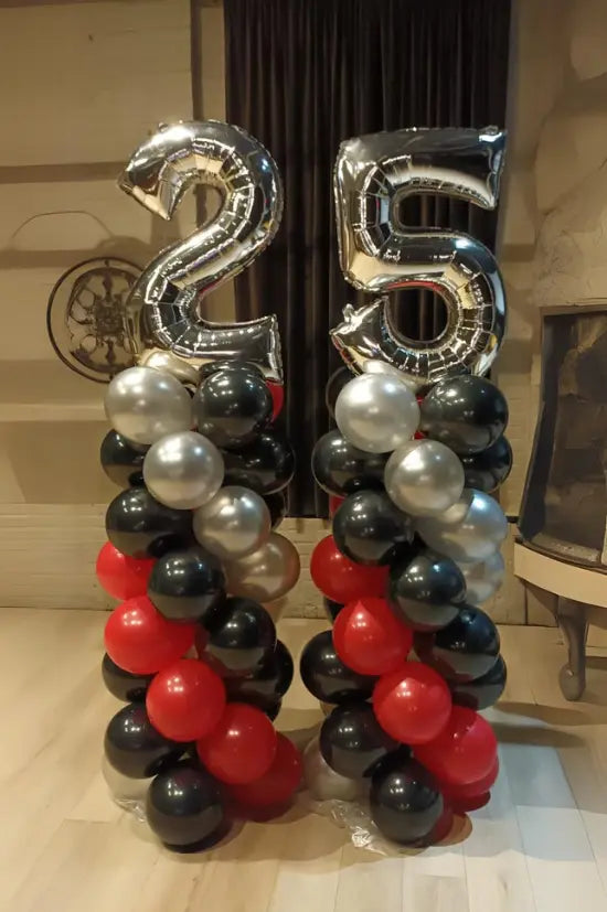 colonne-ballon-avec-chiffre-balloon-column-with-large-numbers-montreal