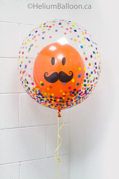 Bubble Ballon Moustache