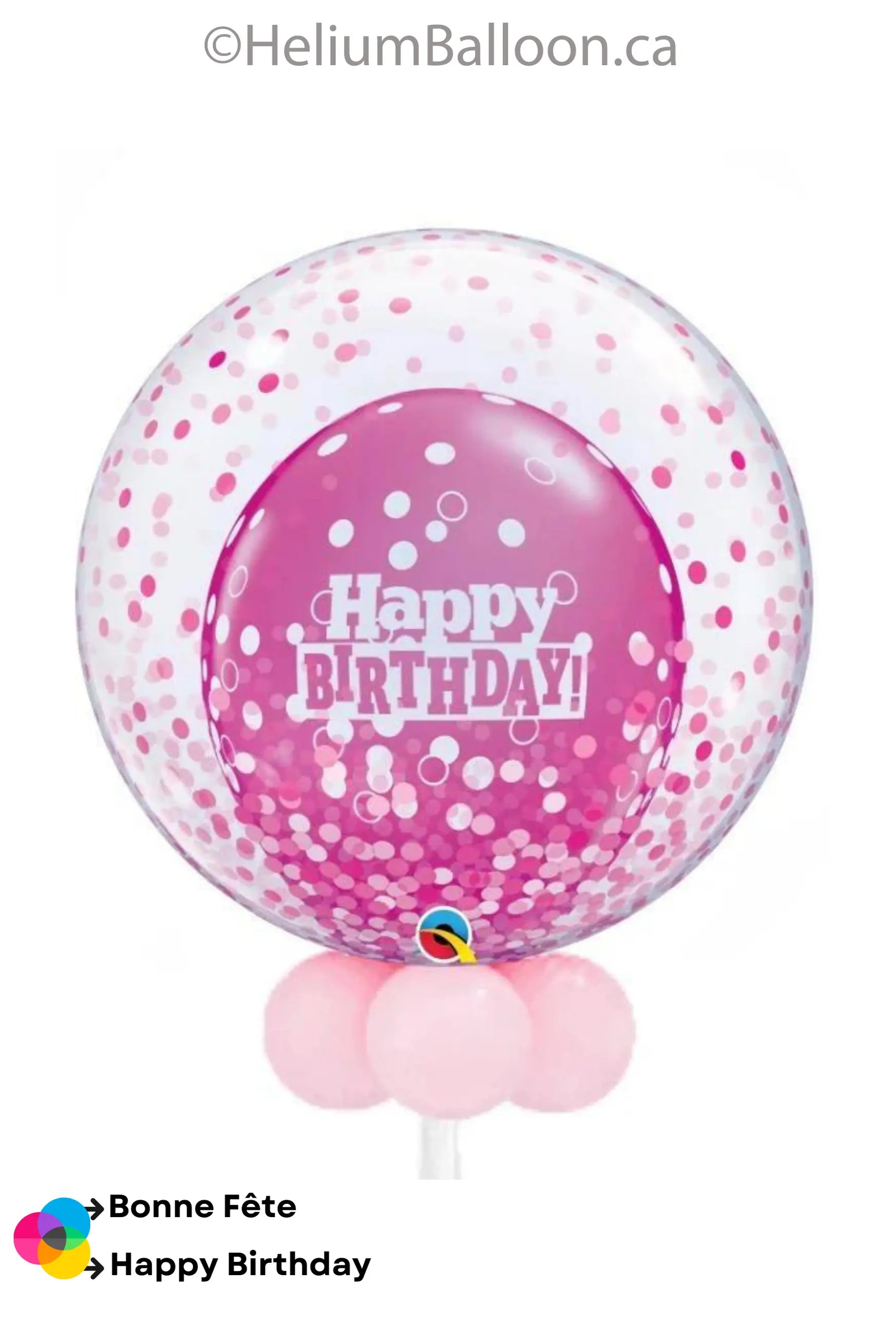 pink-rose-confetti-bubble-birthday-balloon-de-fete-montreal