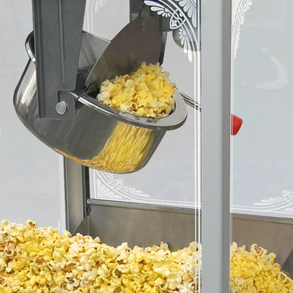 Popcorn Machine Rental (24 hours) With Cart - Black Color - With Delivery/Pickup Service by our team