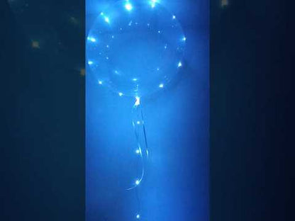 14'' Clear Balloon LED - White Light Balloon Ceiling