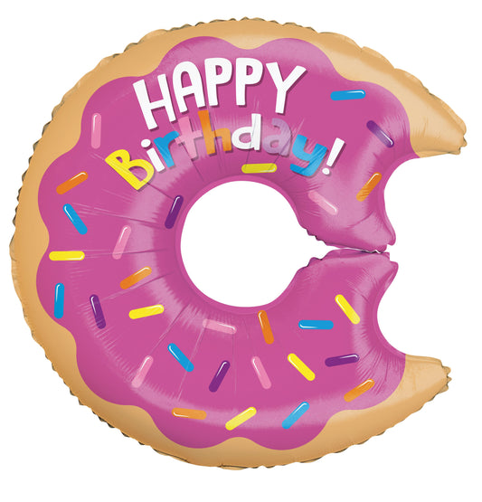 Happy-Birthday-Donut-Helium-Balloon-Montreal-Delivery