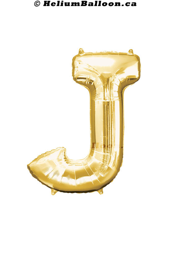 Make Your Own Balloon Phrase - Gold Letters 34" - Helium Filled